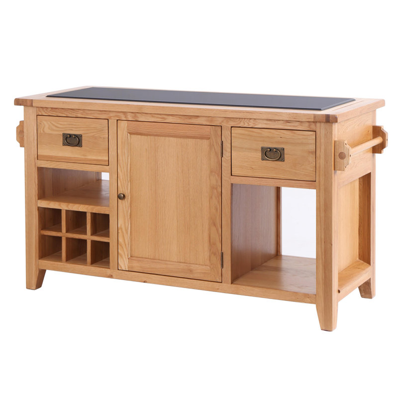 Union Rustic Kücheninsel Millais Premium mit Granitplatte & Bewertungen